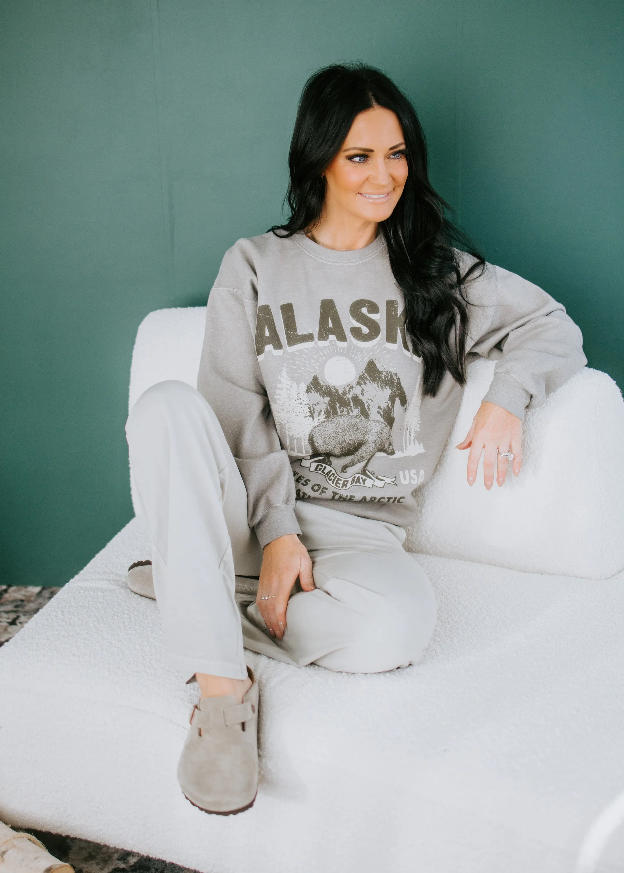 Alaska Graphic Sweatshirt