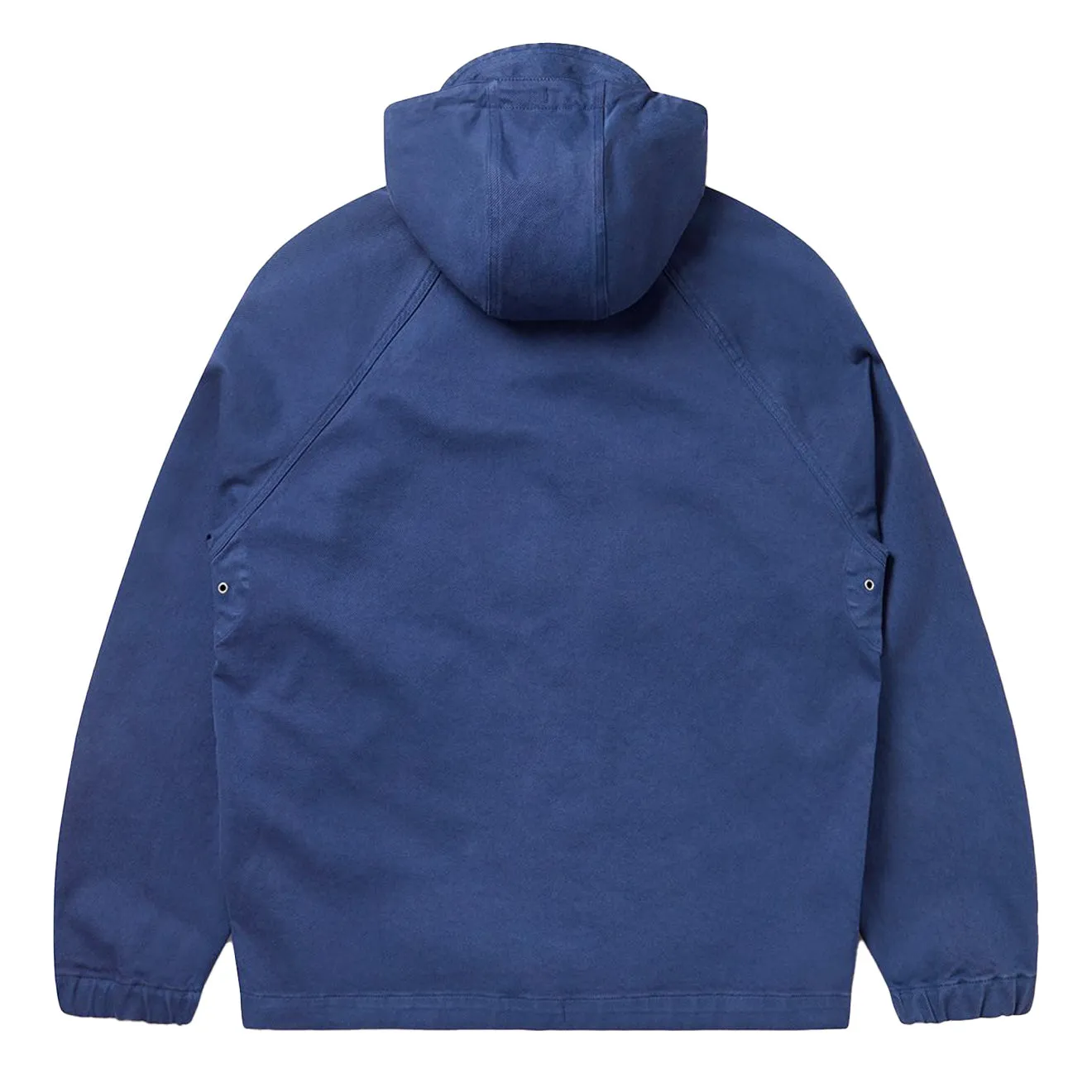 Albam Snap Through Twill Parka Bright Blue