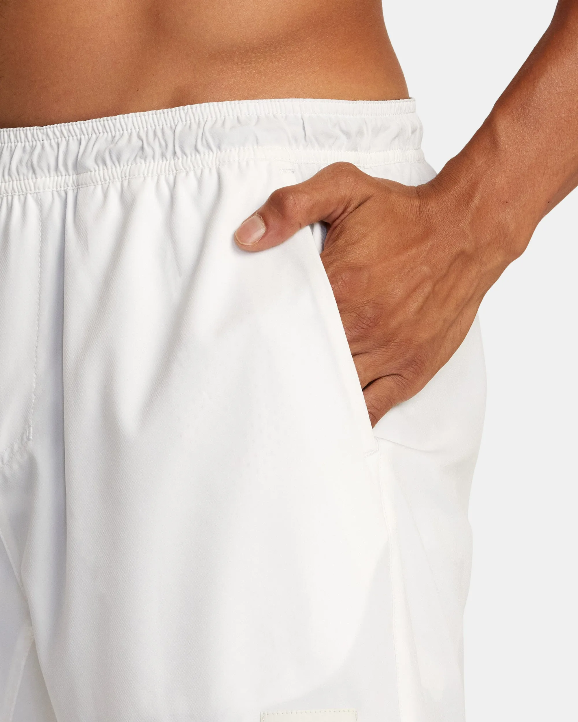 Bedwin x Stash Train 2-in-1 Walkshorts - Off White