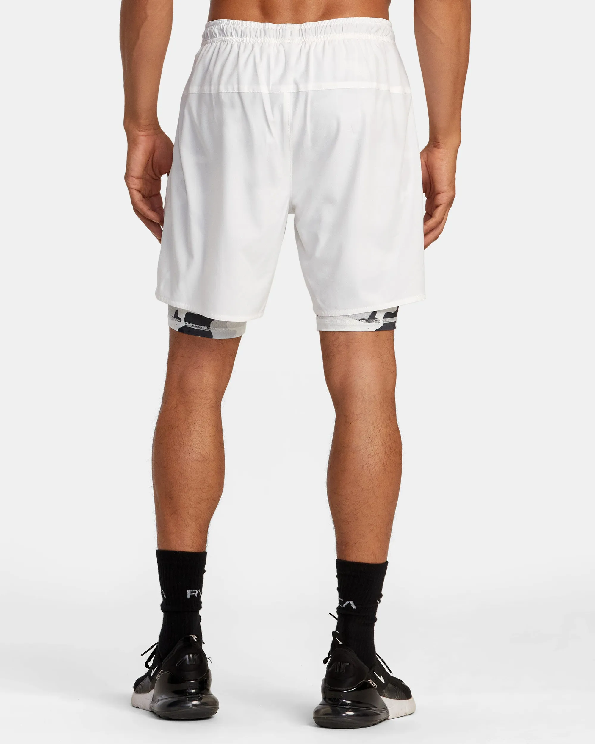 Bedwin x Stash Train 2-in-1 Walkshorts - Off White