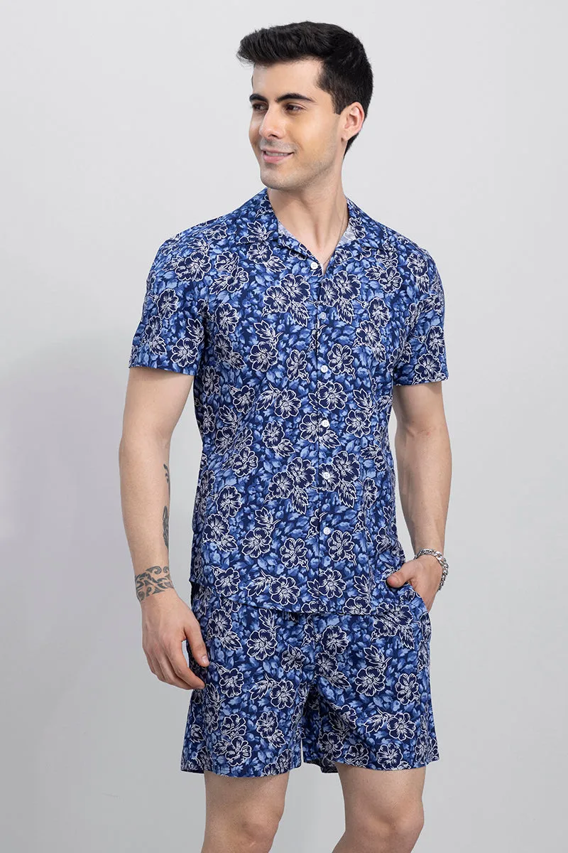 Bloom Floral Blue Co-Ords