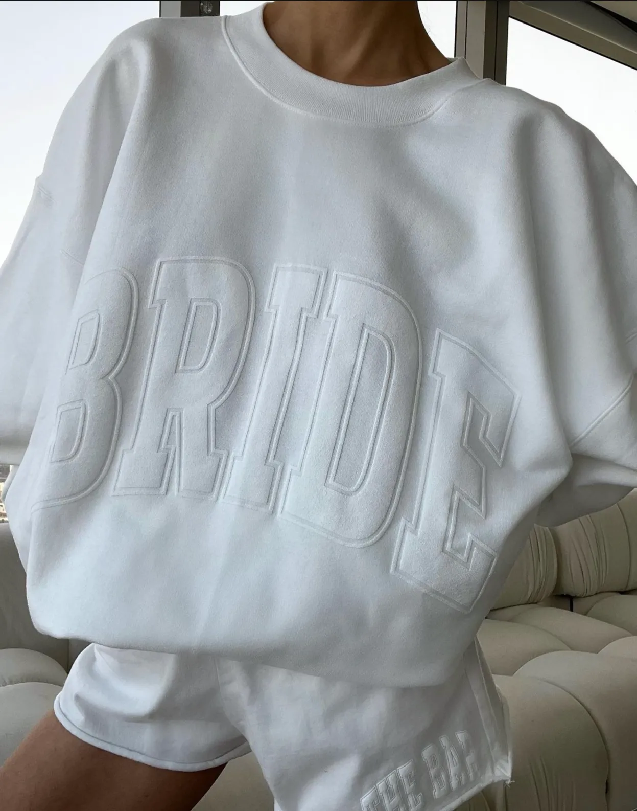 BRIDE SWEATSHIRT WHITE