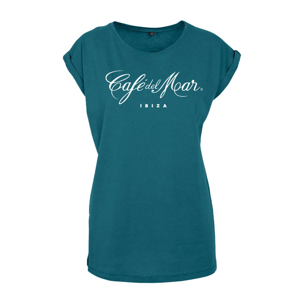 Café del Mar Ibiza White Logo Women's Casual T-Shirt