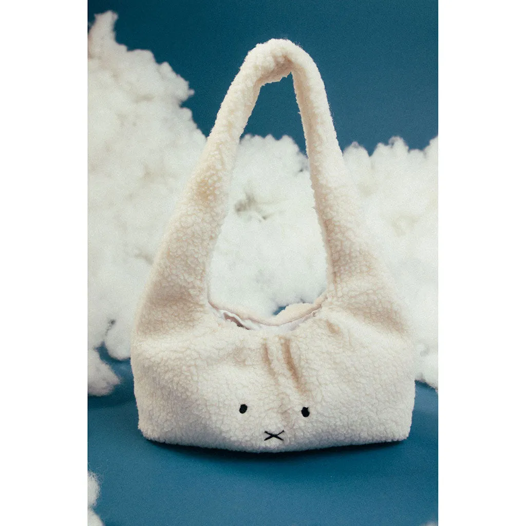 Daisy Street X Miffy Face Borg Shoulder Bag