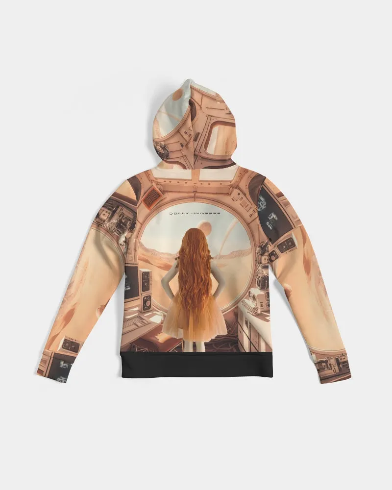 DOLLY UNIVERSE SPACE SHIP Women's Hoodie