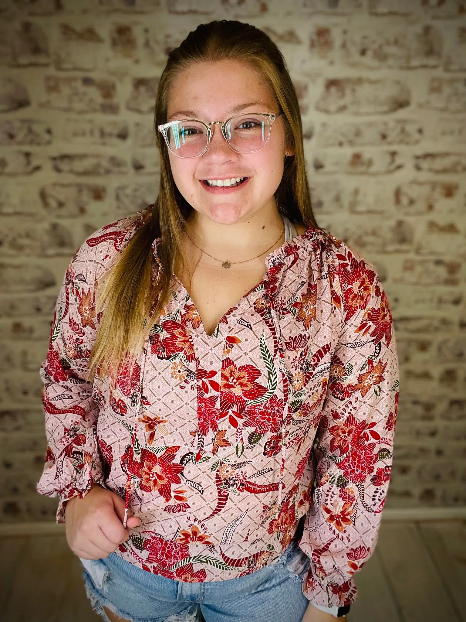 Floral Print Blouse