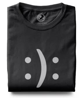 Happy? Or Sad? ― T-Shirt - Schwarz