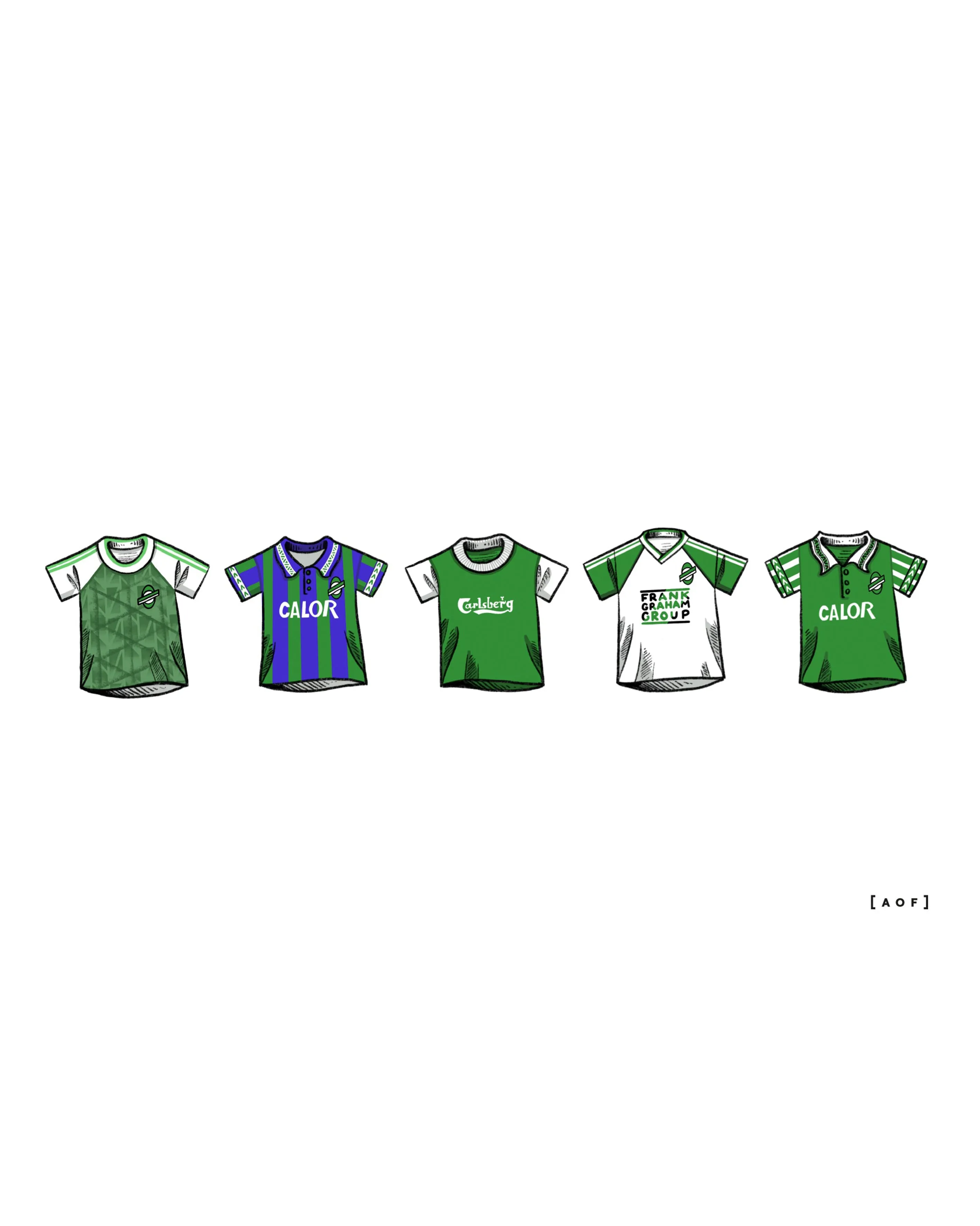 Hibs Classics - Print