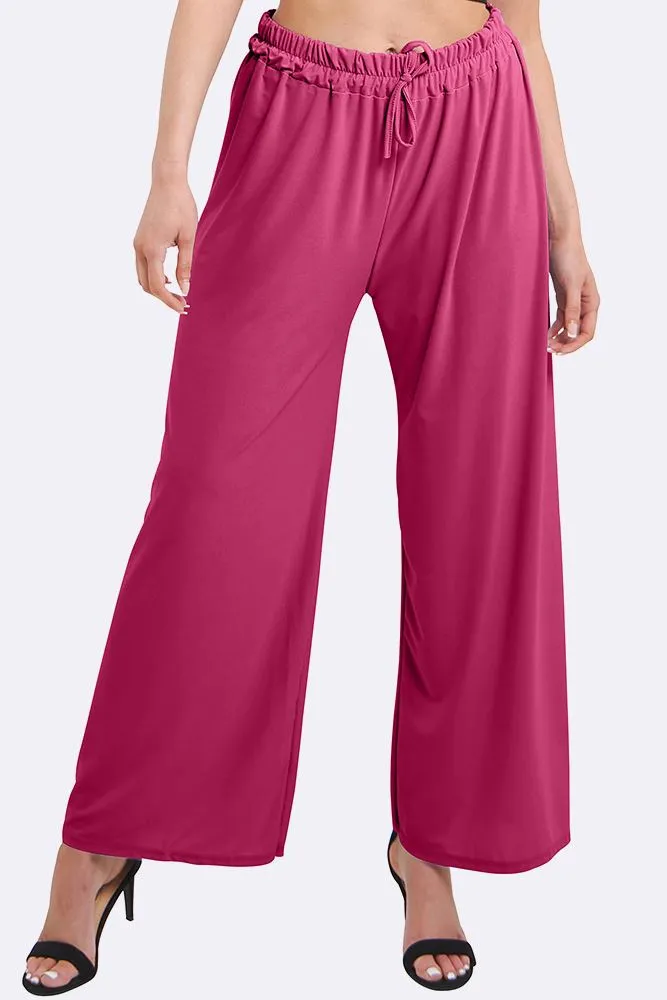 Italian Drawstring Jogger Style Trousers