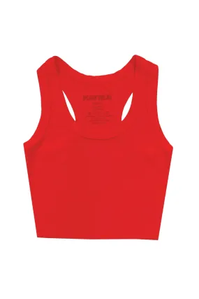 JUNIOR CAMP LIVI RIBBED TANK SOLIDS- FINAL SALE