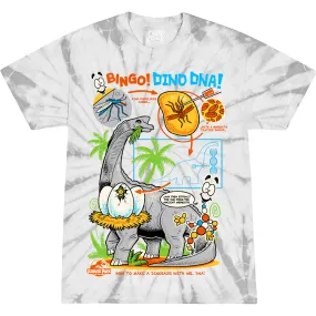 JURASSIC PARK: BINGO! DINO DNA! - TIE-DYE T-SHIRT