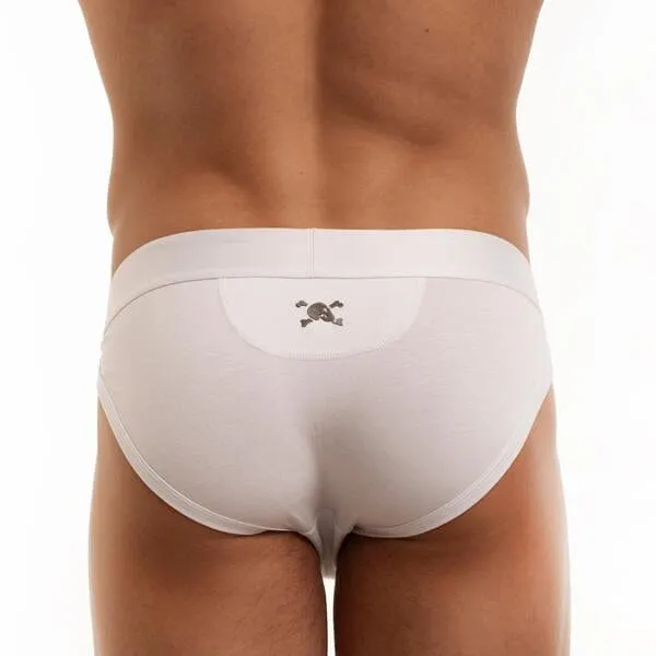 Just the Bones Sport Brief Optic White