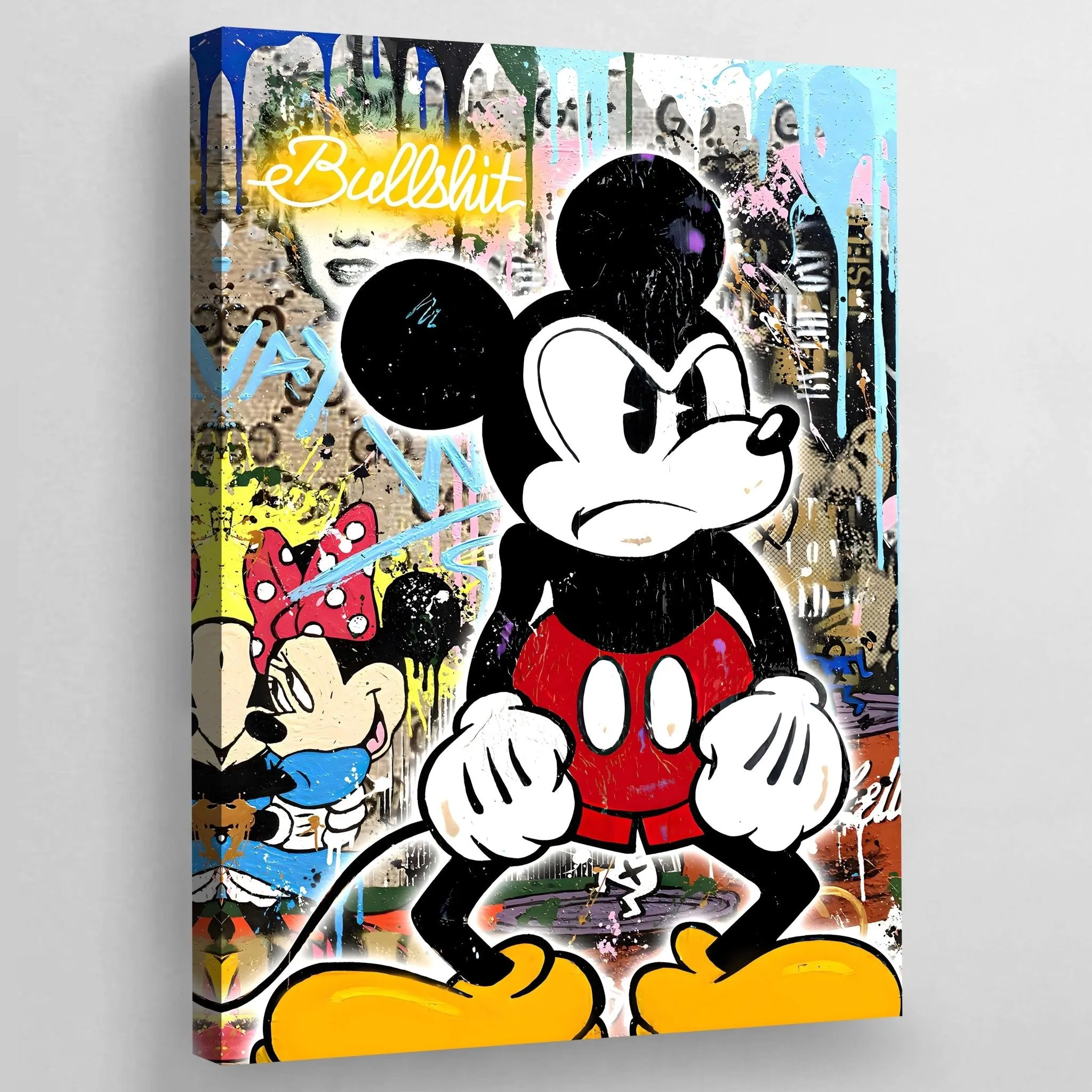 Mouse Graffiti Wall Art