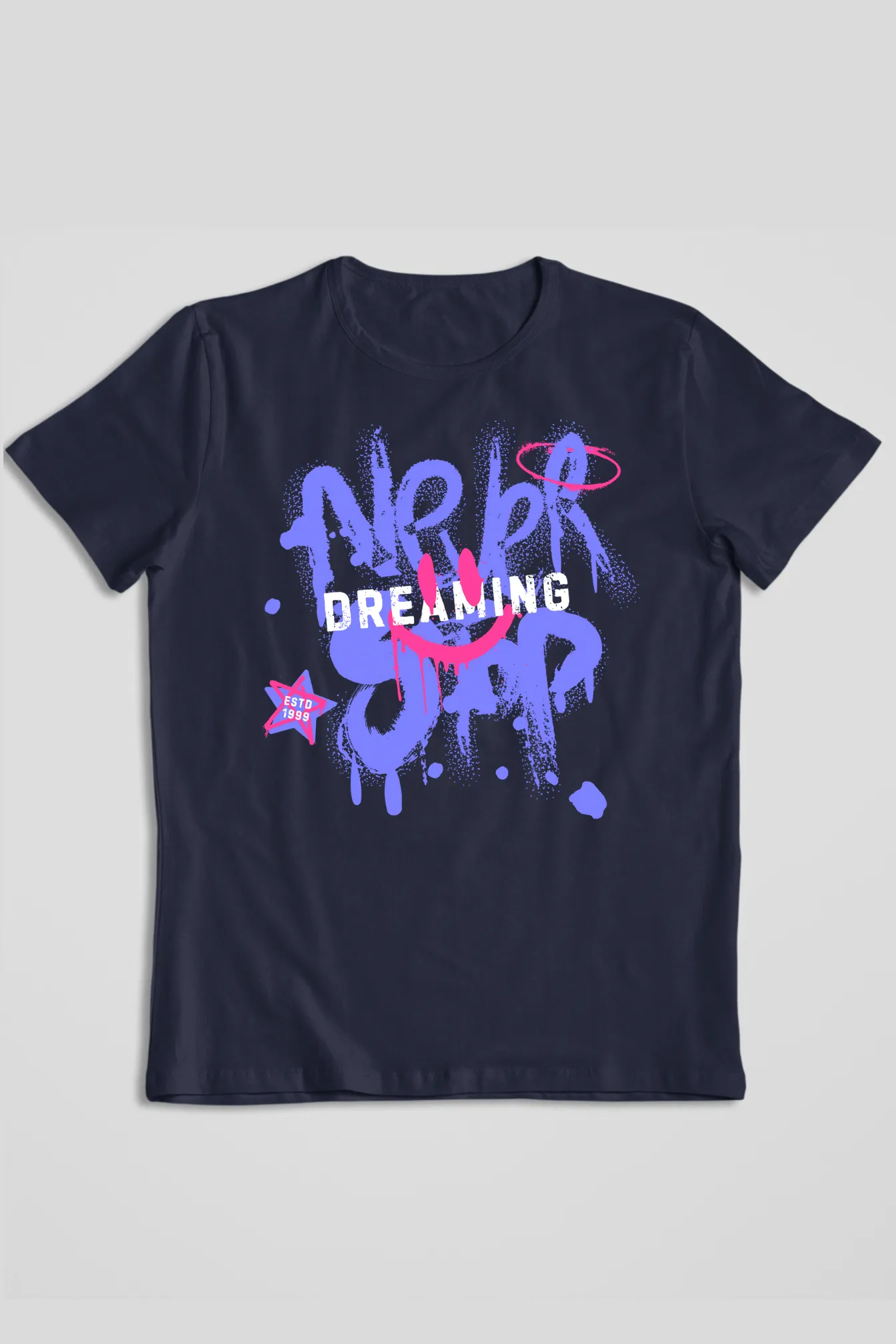 Never Stop Dreaming Graphic Printed T-shirt