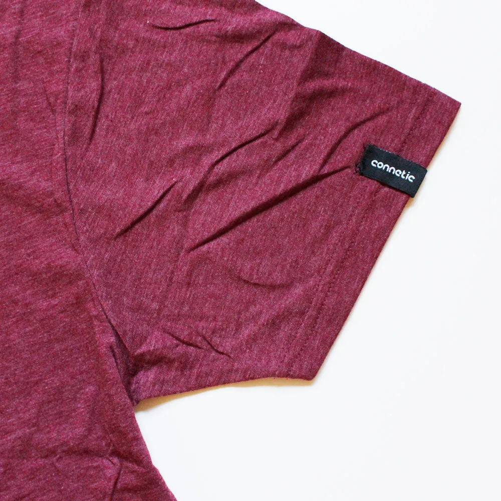 Premium V-neck - Burgundy