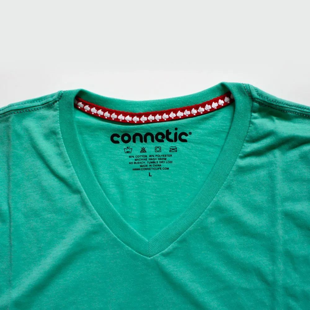 Premium V-neck Tee - Mint