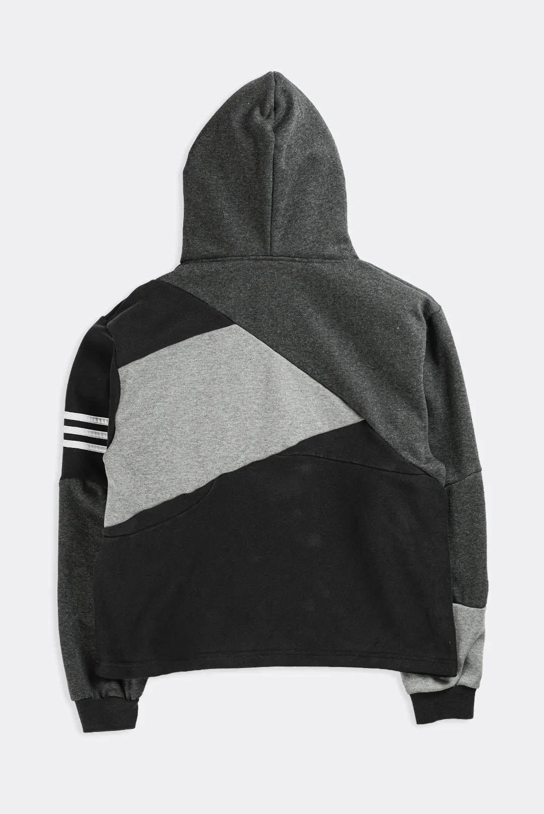 Rework Adidas Patchwork Sweatshirt - L