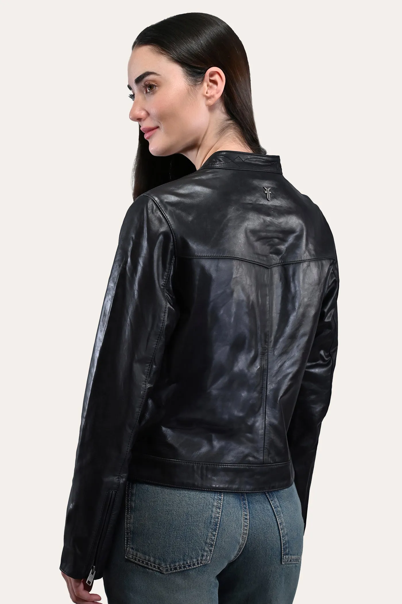 Tobacco Cafe Racer Jacket