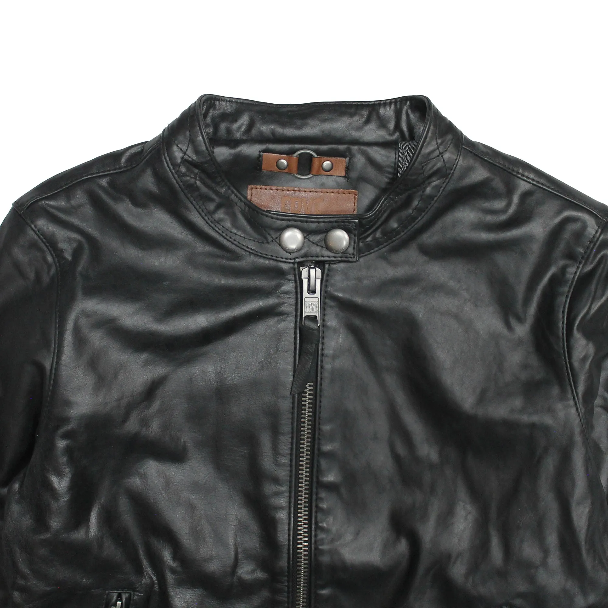 Tobacco Cafe Racer Jacket